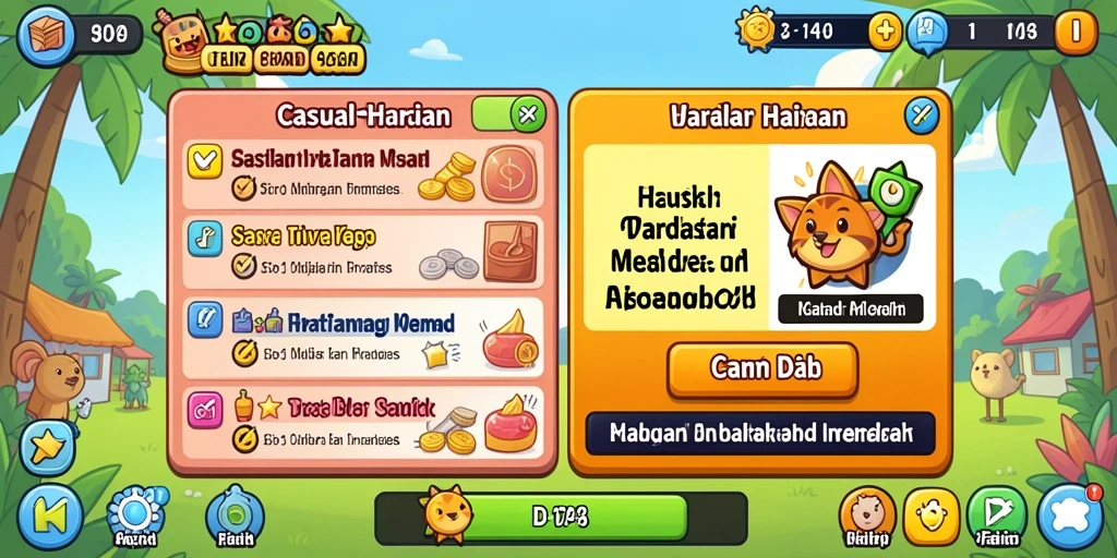 Tampilan antarmuka yang menarik dan mudah digunakan.