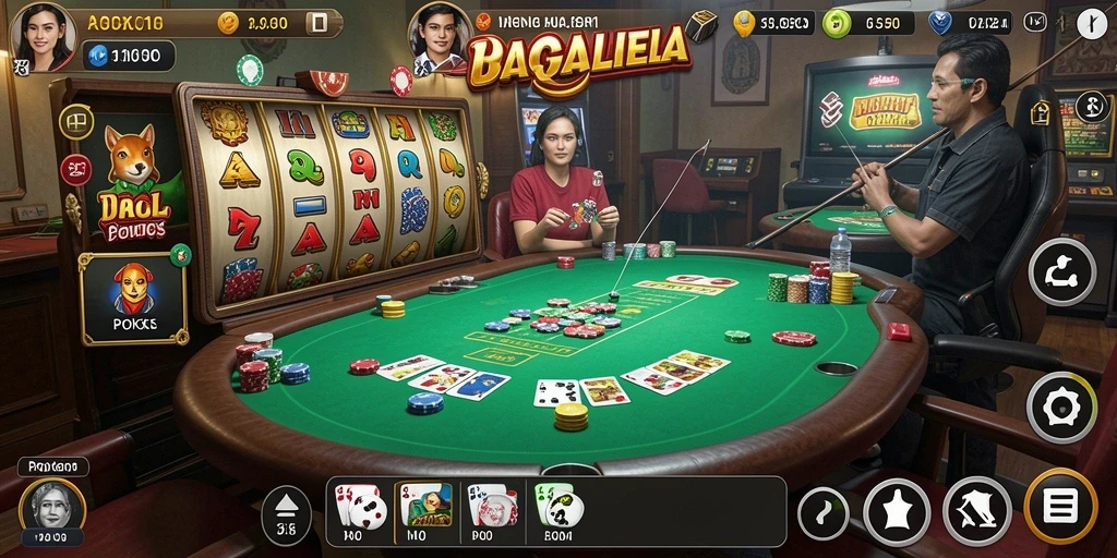 Tampilan awal game dengan grafis yang memukau.