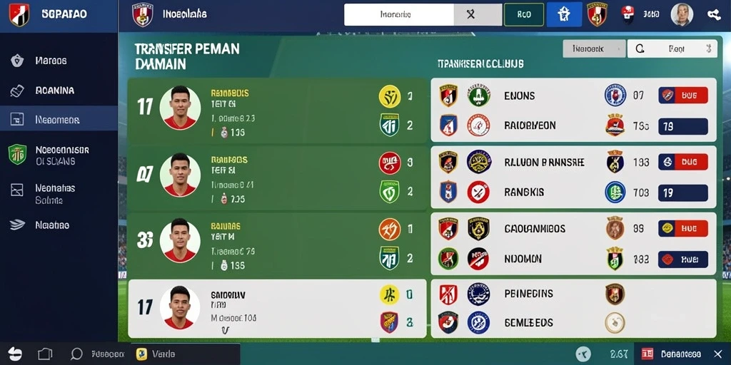 Tampilan grafik yang menakjubkan dalam permainan.