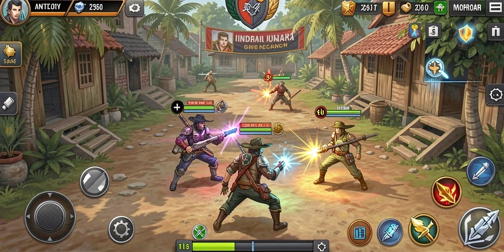 Tampilan menu utama yang intuitif dan menarik.