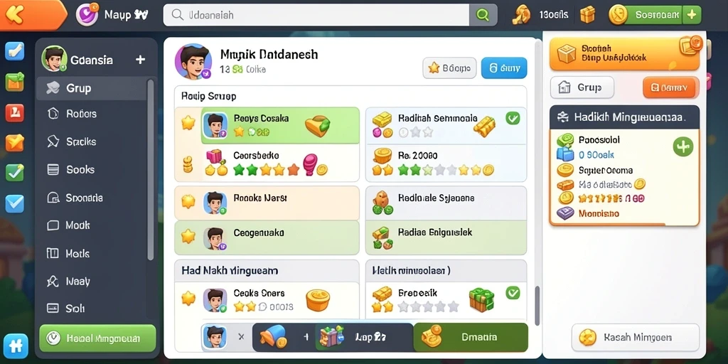 Tampilan antarmuka yang user-friendly dan menarik.