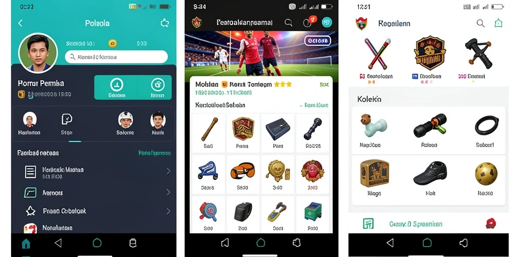 Tampilan antarmuka yang menarik dan user-friendly.