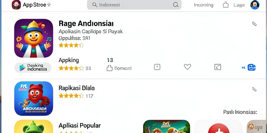Tangkapan layar menampilkan grafis yang memukau.