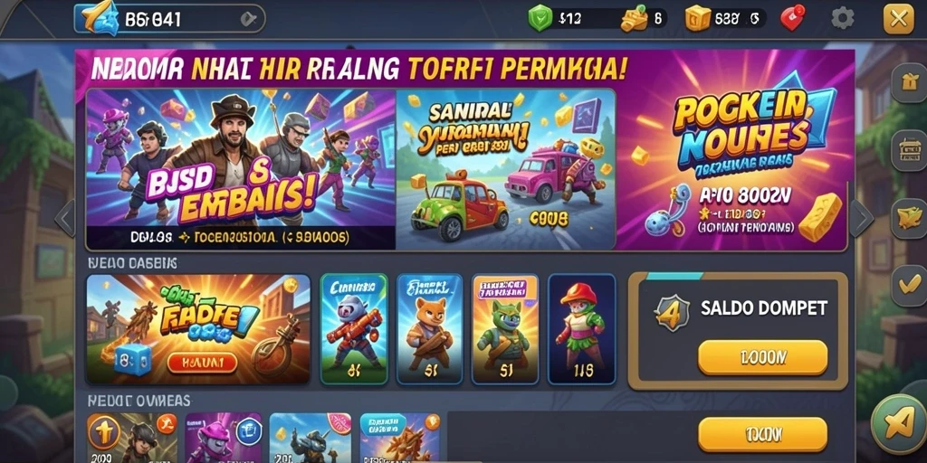 Tampilan antarmuka yang user-friendly dan modern.